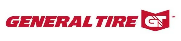 General Tire logo with red lettering and shield